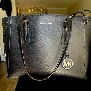 Michael Kors leather tote bag